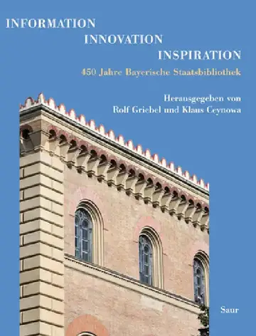 Cover of Information - Innovation - Inspiration