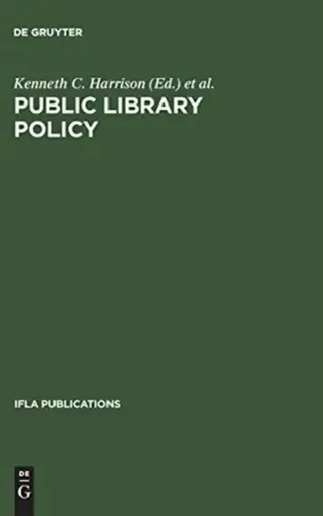 Cover of Public Library Policy