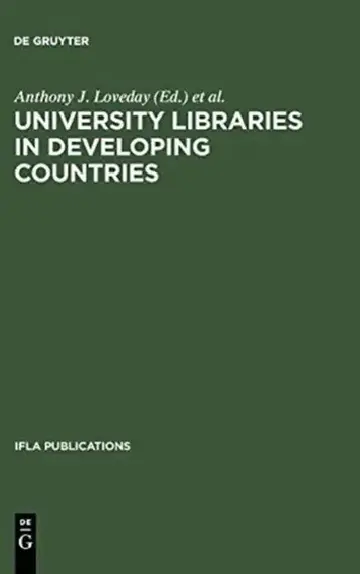 Cover of University Libraries in Developing Countries