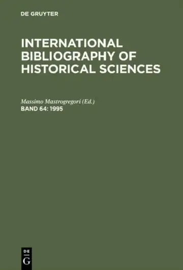 Cover of International Bibliography of Historical Sciences