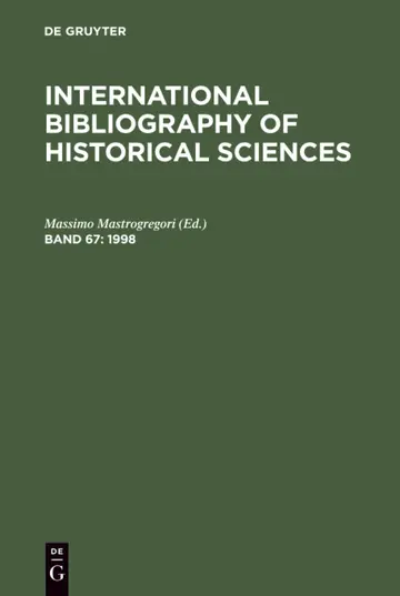 Cover of International Bibliography of Historical Sciences