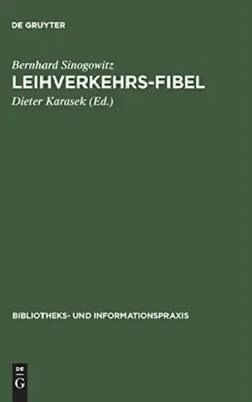 Cover of Leihverkehrs-Fibel