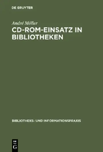 Cover of CD-ROM-Einsatz in Bibliotheken