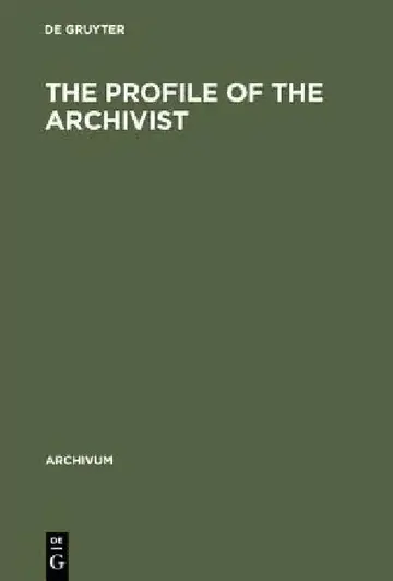 Cover of The Profile of the Archivist
