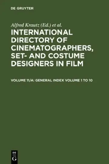 Cover of Film Titles, General Index Volume 1 - 10
