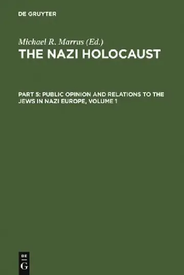 Cover of The Nazi Holocaust. Part 5