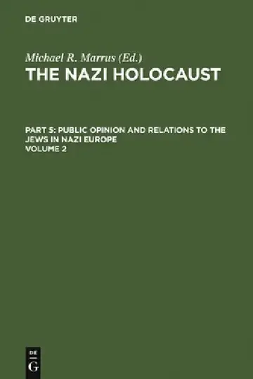 Cover of The Nazi Holocaust. Part 5