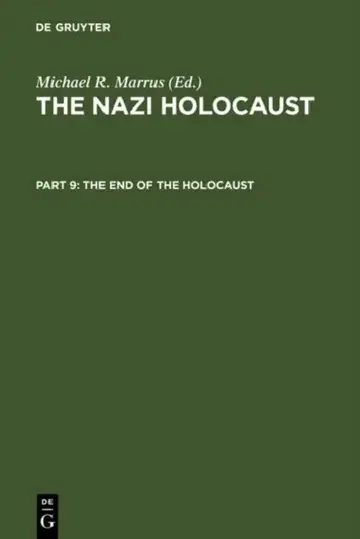 Cover of The End of the Holocaust