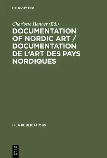 Cover of Documentation of Nordic Art / Documentation de l'Art Des Pays Nordiques