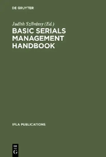 Cover of Basic Serials Management Handbook