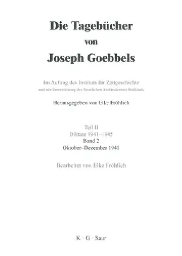 Cover of Oktober - Dezember 1941