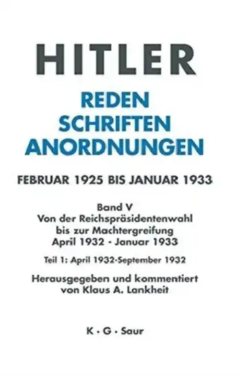 Cover of April 1932 - September 1932