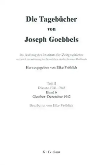 Cover of Oktober - Dezember 1942