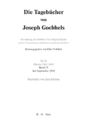 Cover of Juli - September 1944