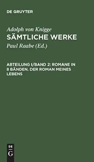 Cover of Sämtliche Werke, Abteilung I/Band 2, Romane in 8 Bänden. Der Roman meines Lebens