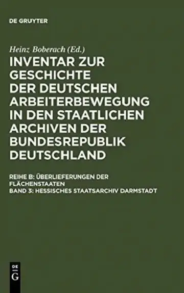 Cover of Hessisches Staatsarchiv Darmstadt