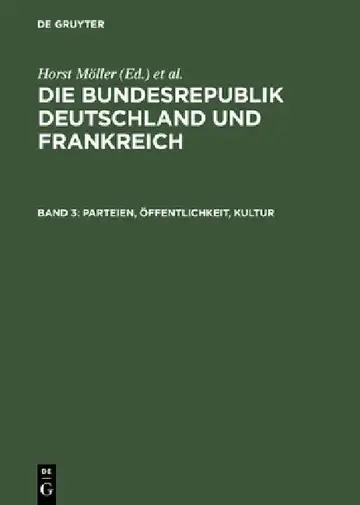 Cover of Parteien, Öffentlichkeit, Kultur