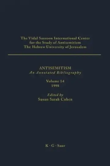 Cover of Antisemitism