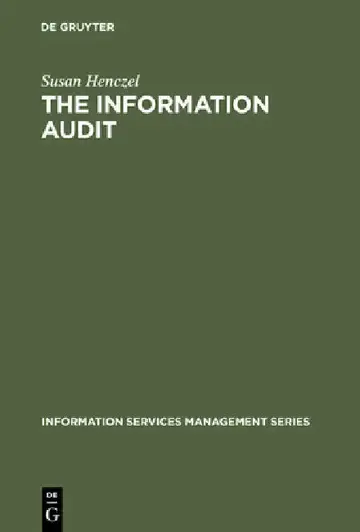 Cover of The Information Audit
