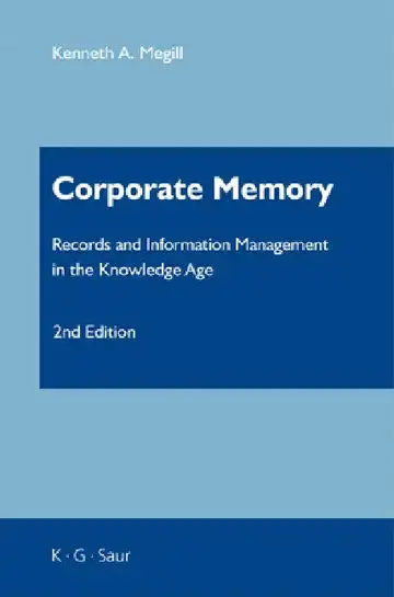 Cover of Corporate Memory