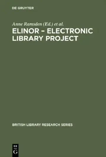 Cover of Elinor - Electronic Library Project