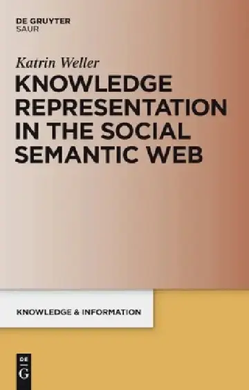 Cover of Knowledge Representation in the Social Semantic Web