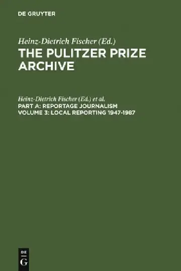 Cover of Local Reporting 1947-1987