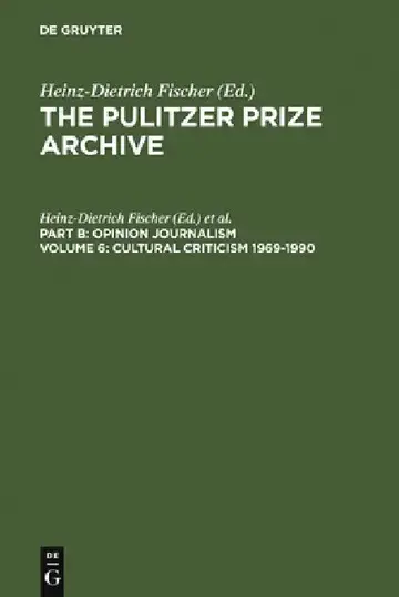 Cover of Cultural Criticism 1969-1990