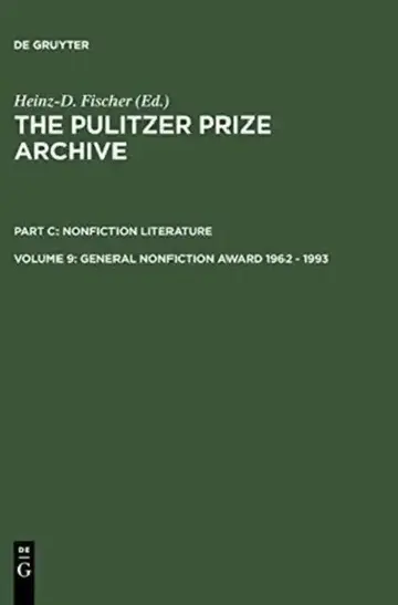 Cover of General Nonfiction Award 1962 - 1993
