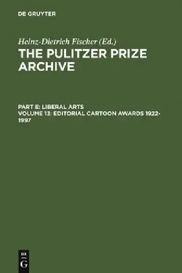 Cover of Editorial Cartoon Awards 1922-1997