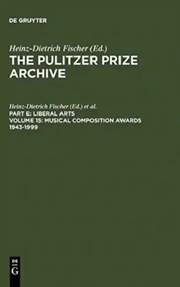 Cover of Musical Composition Awards 1943-1999