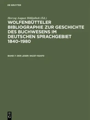 Cover of Der Leser 94237-102470