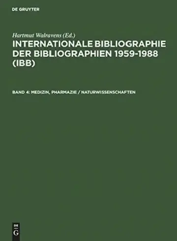 Cover of International Bibliography of Bibliographies 1959-1988