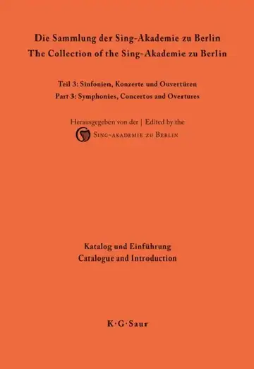 Cover of Katalog Und Einführung