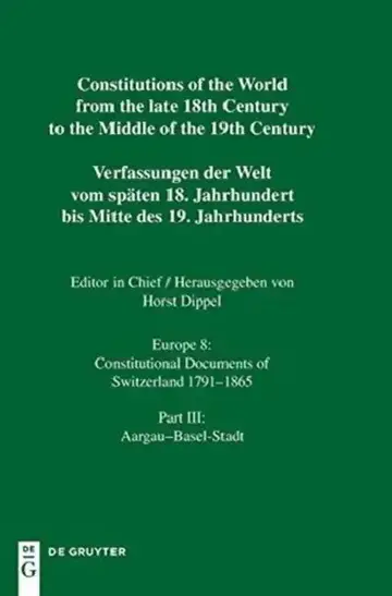 Cover of Aargau - Basel-Stadt