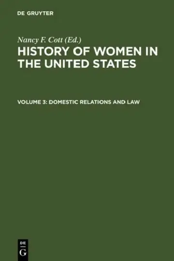 Cover of Domestic Relations and Law