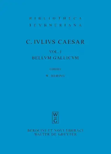 Cover of Bellum Gallicum