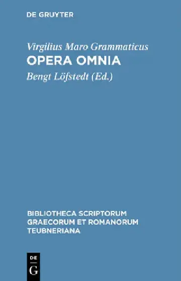 Cover of Opera omnia