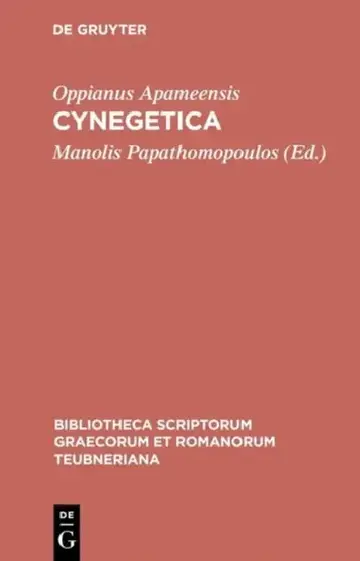 Cover of Cynegetica