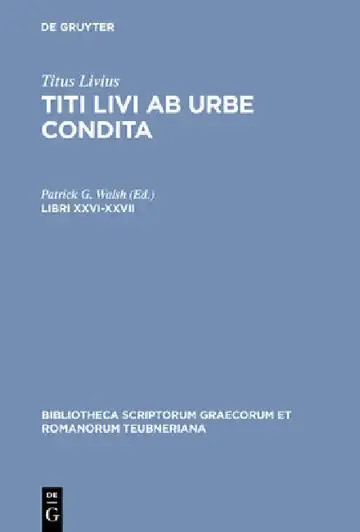Cover of Libri XXVI-XXVII