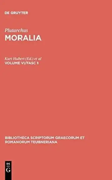 Cover of Moralia