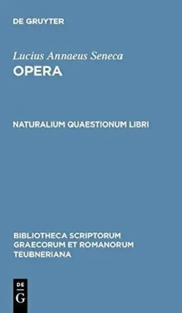 Cover of Naturalium Quaestionum Libri