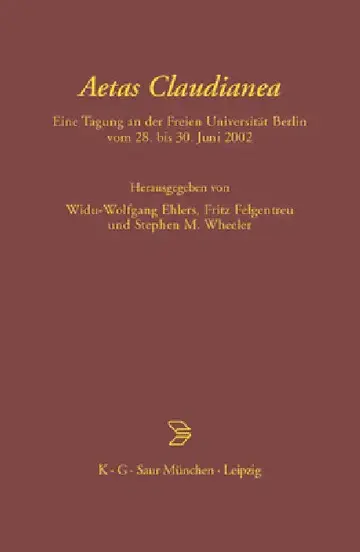 Cover of Aetas Claudianea