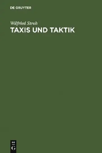 Cover of Taxis und Taktik