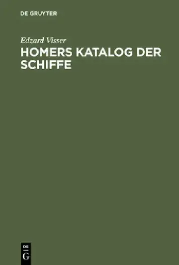 Cover of Homers Katalog Der Schiffe