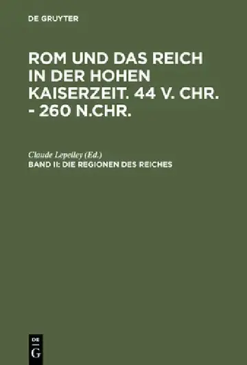 Cover of Die Regionen des Reiches