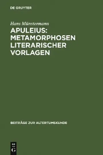 Cover of Apuleius