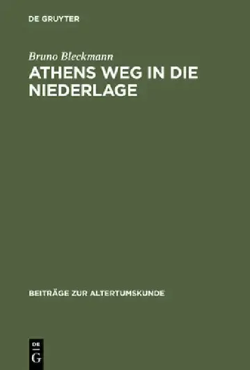 Cover of Athens Weg in Die Niederlage