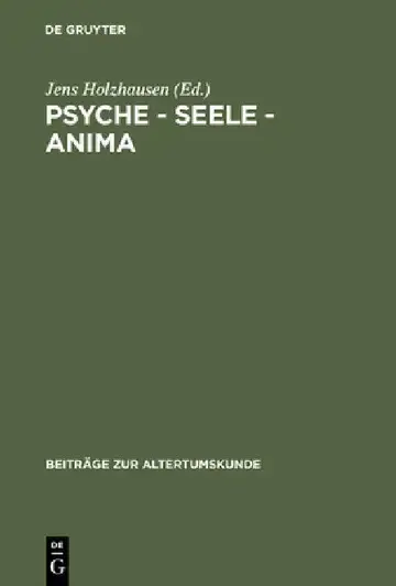Cover of Psyche - Seele - anima