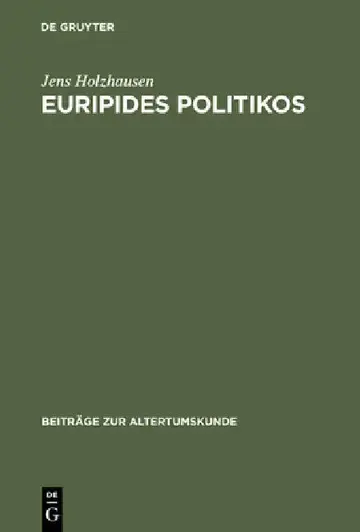 Cover of Euripides Politikos